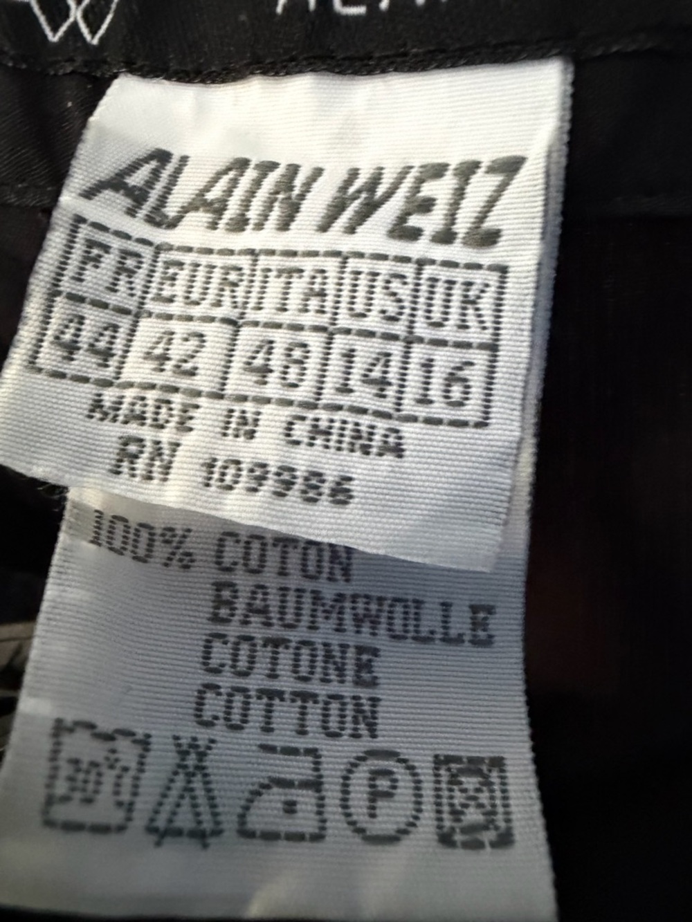 Artsy-Alain Weiz cropped pants - Picture 4 of 6
